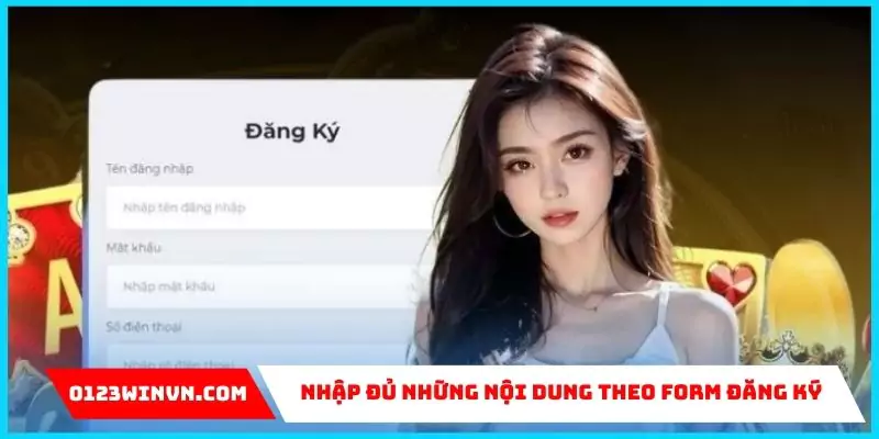 hướng dẫn đăng ký 0123Win