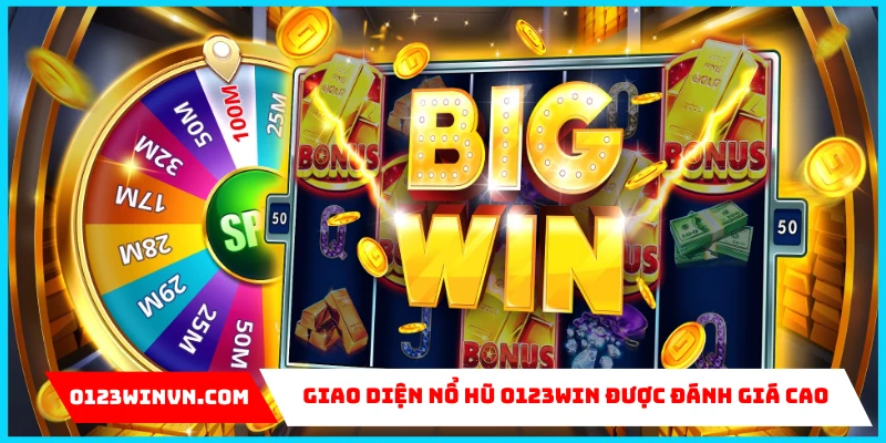 Giao diện nổ hũ 0123Win