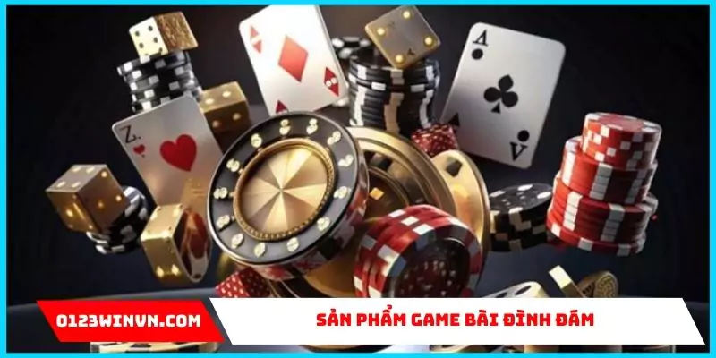 Sản phẩm game bài đình đám với nhiều siêu phẩm