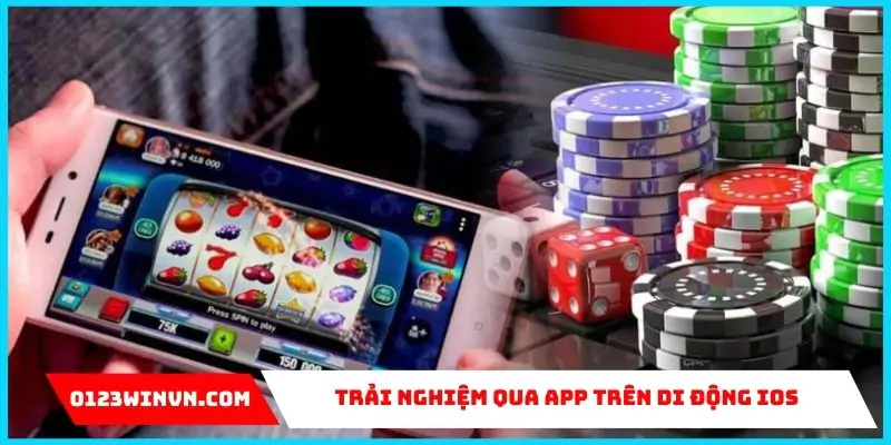 Tải app 0123win: Trải nghiệm cá cược trực tuyến mượt mà Trải nghiệm qua app trên di động iOS thuận tiện