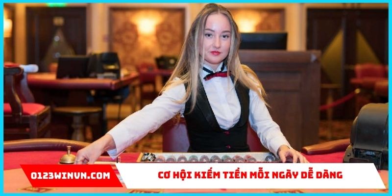 Cơ hội kiếm tiền tại FTG game bài