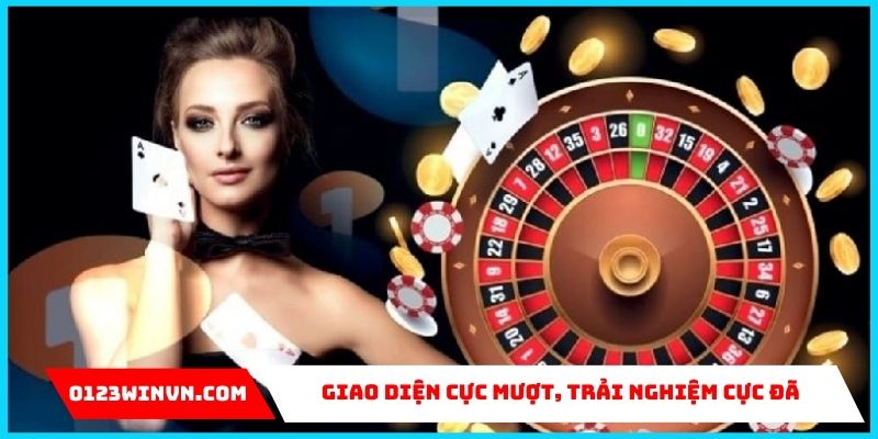 giao diện game bài 0123Win