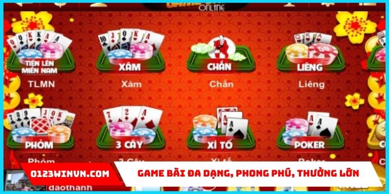 Game bài tại sảnh TP